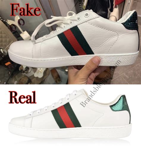 fake gucci red and green shoes|how to authenticate gucci shoes.